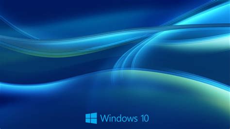 Hd Blue Lines Beautiful Windows 10 Wallpaper