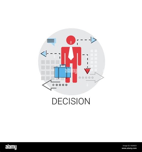 decision making brainstorming business icon stock vector image art