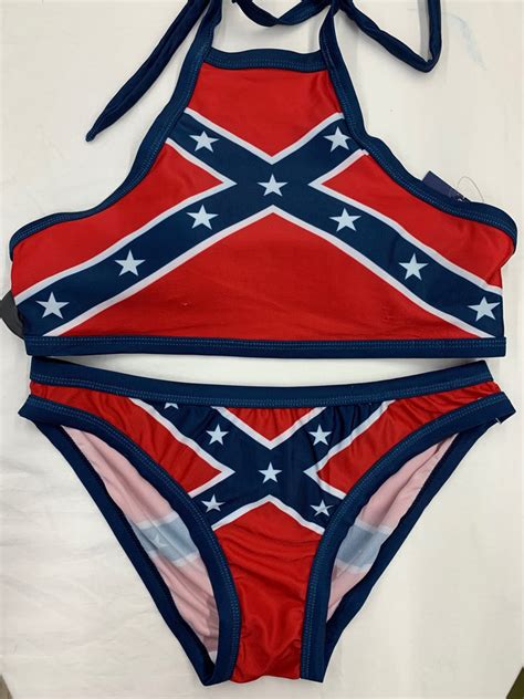 confederate and rebel flag swim suits bikinis and more the dixie shop
