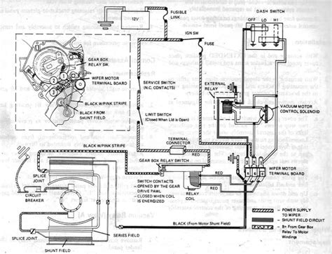 wire wiper motor wiring diagram easy wiring