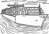 Containerschiff Ausmalbilder Boote Schiffe Malvorlagen Ausmalbild Ausmalen Kostenlos Drucken sketch template