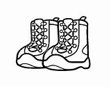 Botas Montagna Colorear Scarponi Montaña Desenho Bottes Navidad Bota Montanha Botte Randonnee Coloritou Acolore sketch template