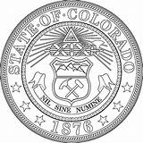 Colorado Coloring Pages State Getcolorings Flags Printable sketch template
