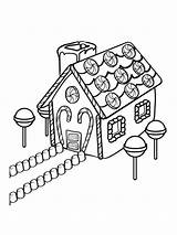 Coloring Gingerbread Pages House Christmas Print Printable Houses Preschool Kids Color Icolor Printables Recommended Popular sketch template