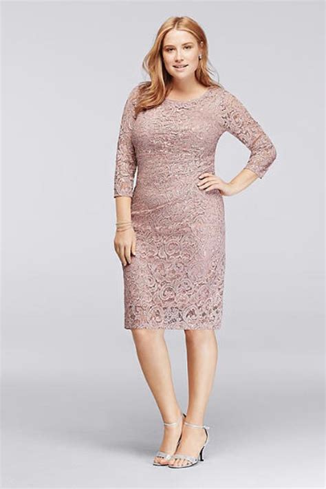 43 Stunning Plus Size Mother Of The Bride Dresses