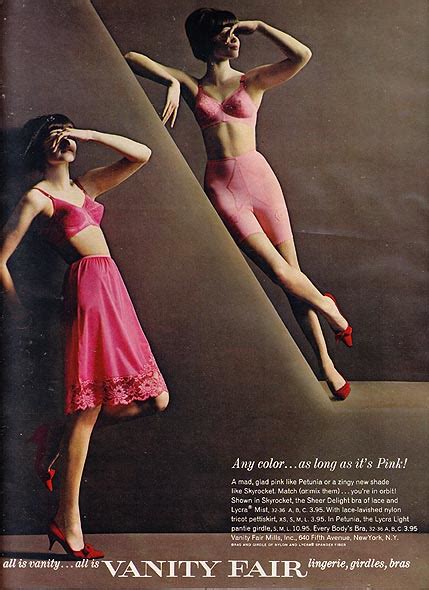 Vanity Fair Bra And Girdle Ad 1964 Vintage Ads And Stuff