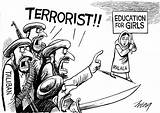 Malala Taliban Yousafzai Shot Cartoons Education Girl Women Head Cartoon Speaking Quotes Girls Heng York Times Peace Politics sketch template