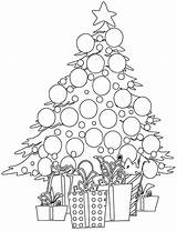 Christmas Lights Coloring Pages Tree Educativeprintable Kids Printable Coloringme Via sketch template