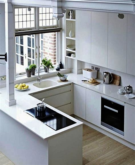 ide desain dapur minimalis  cantik modern  kekinian