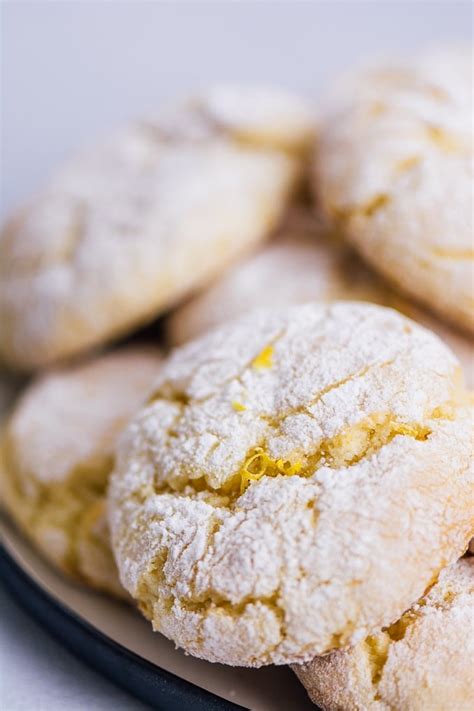 lemon crinkle cake mix cookies give recipe
