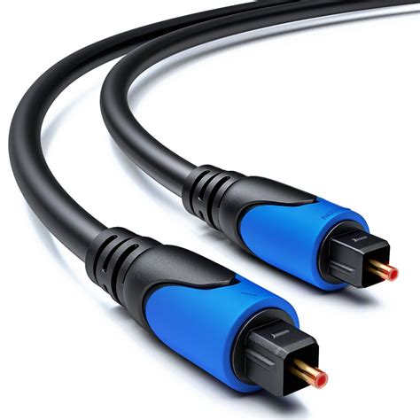 deleycon   ft optical digital audio cable spdif  toslink plug digital cable audio