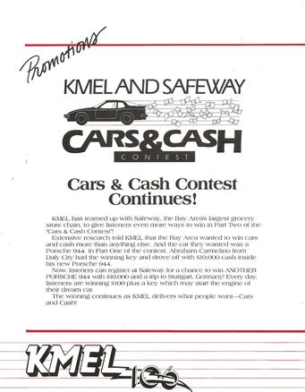 kmel cars  cash contest kmelforevercom