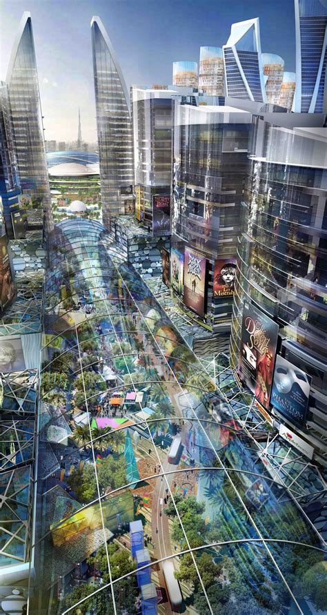 gallery  dubai plans mall   world    temperature controlled city