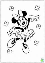 Minnie Ballerina Kitty Dinokids H21 Legais Criando Micky Sheets Getdrawings Getcolorings sketch template