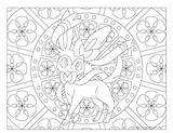Pokemon Coloring Sylveon Pages Adult Windingpathsart Adults Printable Sheets Colouring Mandala Color Getcolorings Getdrawings Kids Print Comments Colorings sketch template