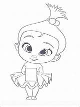 Boss Baby Coloring Pages Para Colorear Disney Drawing Visit Draw Printable Websincloud Activities Guardado Desde sketch template