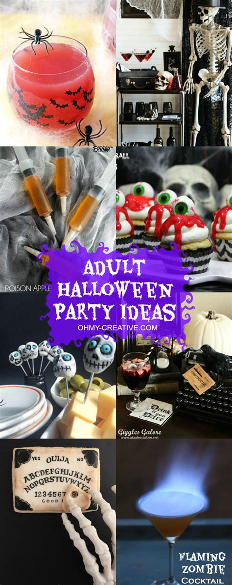 adult halloween party ideas oh my creative