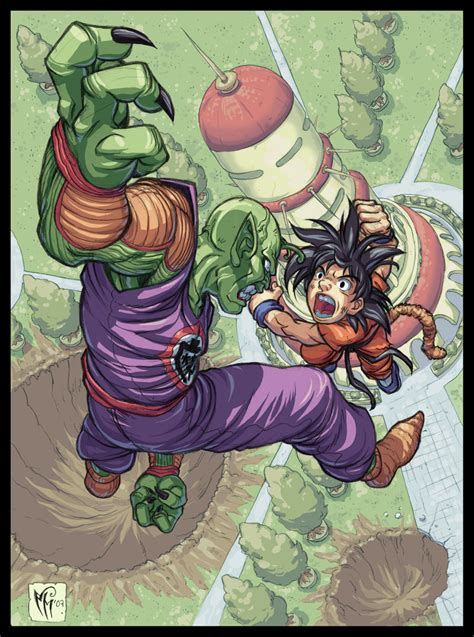 Goku Vs Piccolo By Marcelperez On Deviantart