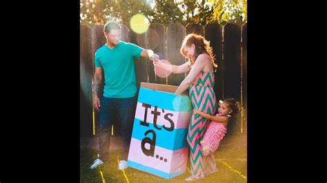 our exciting gender reveal party youtube