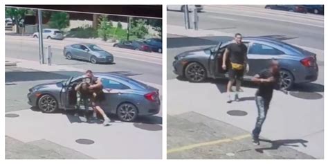 ladrón intenta robar el auto de un luchador de la ufc y termina golpeado