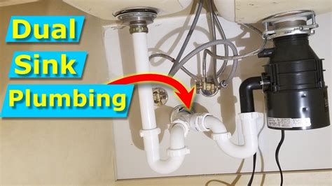 double kitchen sink plumbing  dishwasher kit wow blog