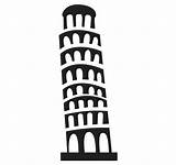 Pisa Tower Leaning Clipart Clip Cartoon Cliparts Silhouette Coloring Freedom Clipartbest Clipground Library Getdrawings Landmark Find sketch template