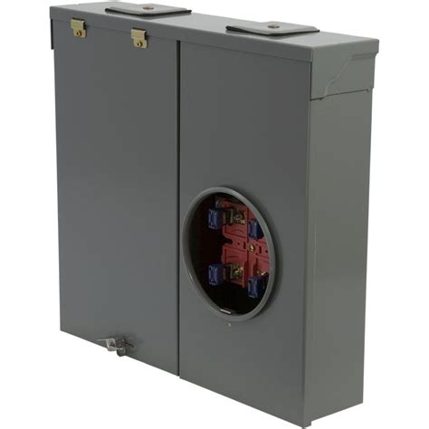 square  outdoor meter socket  amp overhead underground ringless  jaw meter  ebay