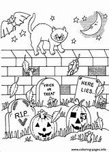 Coloring Pages Halloween Printable sketch template