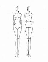 Croqui Drawing Template Getdrawings Fashion sketch template