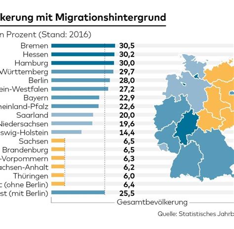 zuwanderung  millionen  deutschland haben migrationshintergrund welt