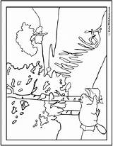 Beaver Coloring Habitat Pages Dams Busy Printable Lake Colorwithfuzzy sketch template