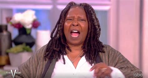 the view s whoopi goldberg furiously scolds live audience to ‘stop