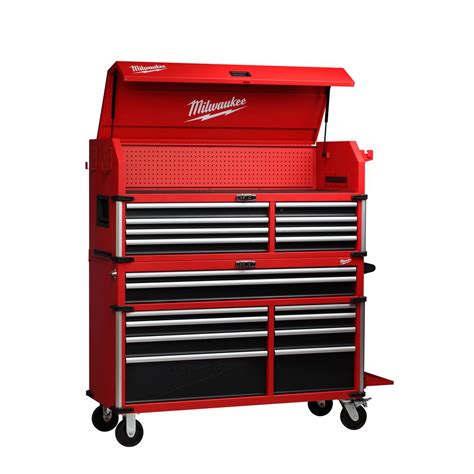 Milwaukee High Capacity 56 In 18 Drawer Tool Chest And Cabinet Combo