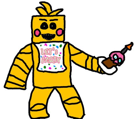 Fivewall5 S Toy Chica No Beak Version By Fivewalls5 On