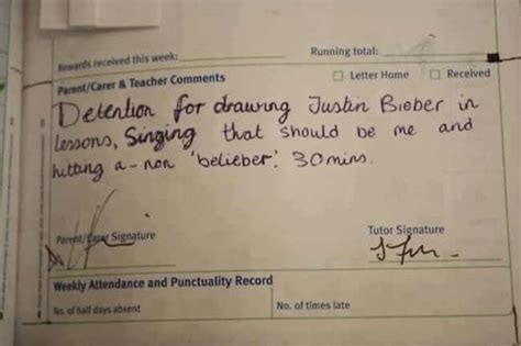 the 18 funniest detention slips ever issued