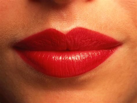 close up of the red lips of a woman front view photograph by phil jude science photo library