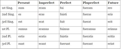 Be And Other Irregular Verbs Amchs Latin