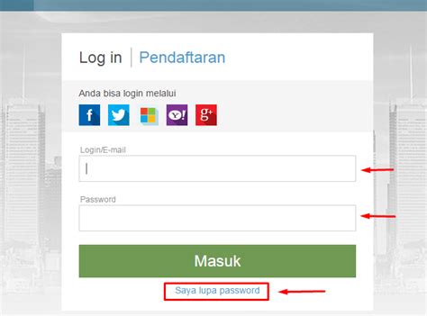 cara pemulihan password personal area fbs fbs indonesia