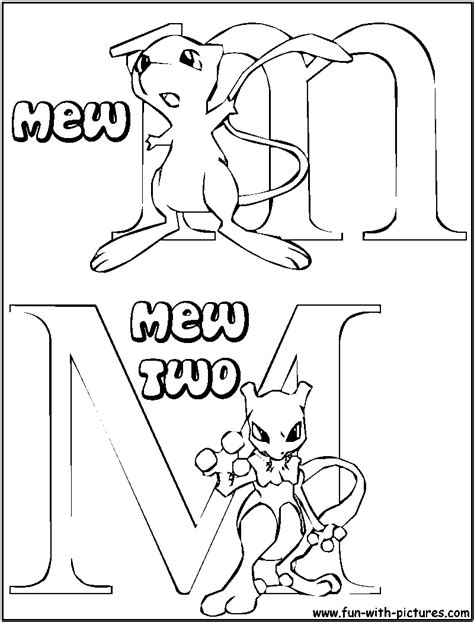 mew  mewtwo pokemon coloring pages mew coloring pages coloring