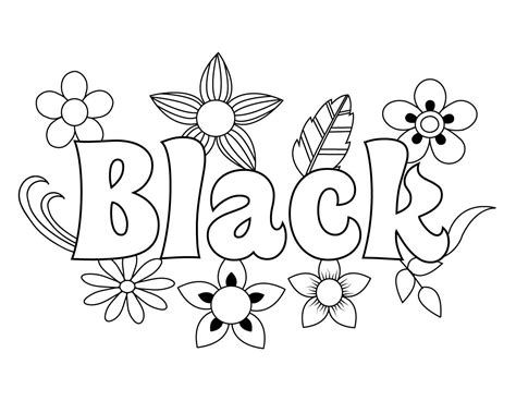 printables black coloring pages coloring pages coloring pages