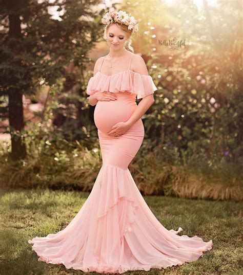 2021 Mermaid Maternity Dresses For Photo Shoot Pregnant