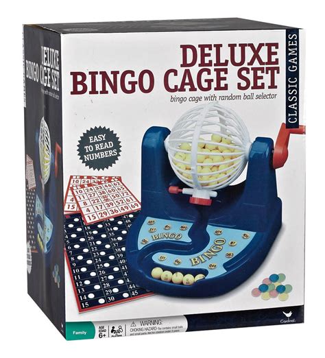 cardinal games deluxe plastic bingo cage set walmart canada