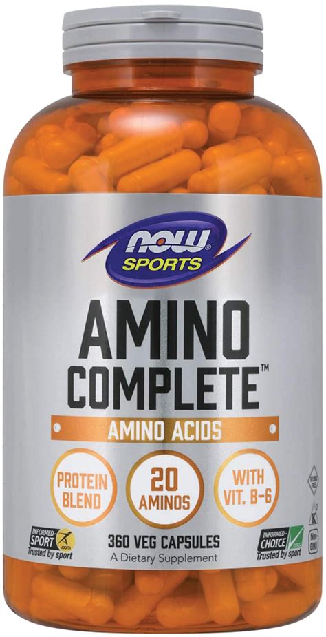 Amino Complete 360 Capsules Pipingrock Health Products