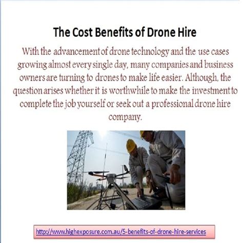 benefits  drone hire services drone drone technology hire services