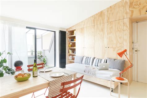 square foot tiny studio apartment  flexible living space
