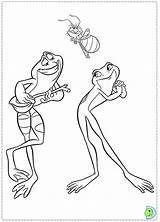Frog Coloring Princess Dinokids Close Print sketch template