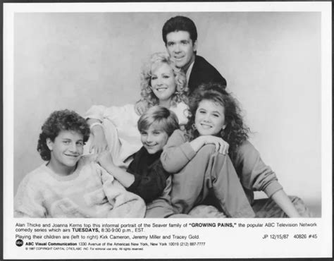 Growing Pains 1980s Original Abc Tv Promo Photo Tracey Gold Alan Thicke