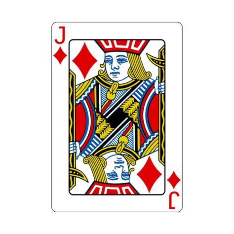 Jack Of Diamonds 2 Playing Cards Pop Art Suits Classic