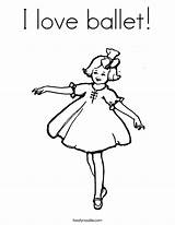 Coloring Ballet Sheets Pages Library Clipart sketch template