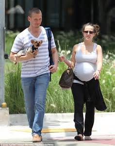 heavily pregnant bachelorette star ashley hebert jets into miami to settle down with husband jp